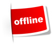 Schild Offline