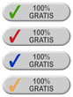 4 CB-Button grau 100% GRATIS