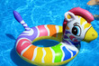 Toy And Blue Water In The Swim...