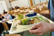 Menü in der Mensa Schulmensa Essen