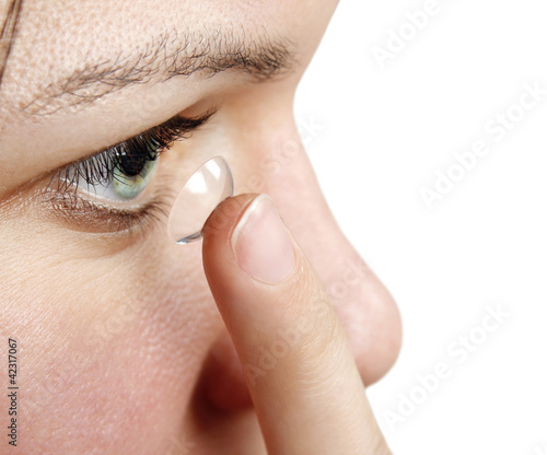 Photo: Contact lens Contact lens