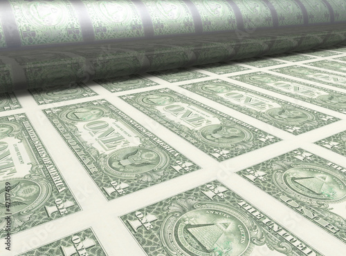 Photo: money press money press