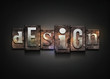 Design letterpress.
