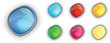 colored web buttons