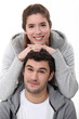 Portrait of a young couple
