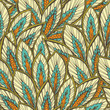 Vector seamless eastern pattern