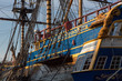 Photo: Frigate in harbor of Goteborg, Sweden Frigate in harbor of Goteborg, Sweden