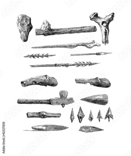 stone age weapons