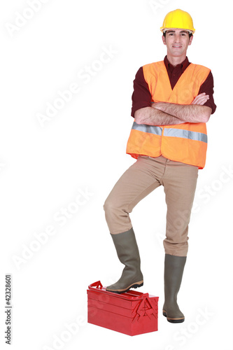 Photo: Portrait of a tradesman Portrait of a tradesman
