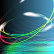 Abstract background with lights