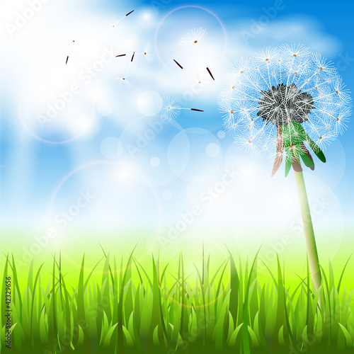 Vector: Nature scene Nature scene
