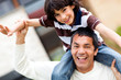 Photo: Father playing with his son Father playing with his son