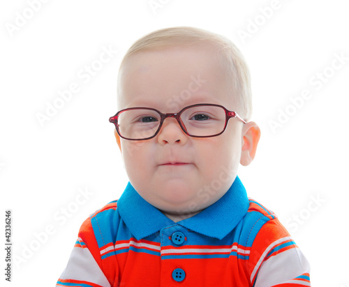 Photo: Portrait of a happy child Portrait of a happy child