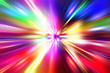 Illustration: colorful radial radiant effect colorful radial radiant effect