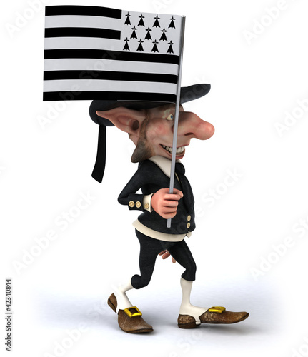 Illustration: Lutin breton Lutin breton