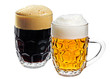 Two glass of beer