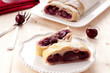 strudel  with cherry