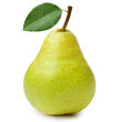 Photo: pears isolated on white background pears isolated on white background