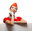 Photo: Pretty stewardess Pretty stewardess