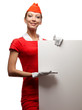 Photo: Pretty stewardess Pretty stewardess
