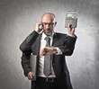 Photo: Multitasking businessman Multitasking businessman
