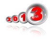 Illustration: Red 2013 design in Big Torus Red 2013 design in Big Torus