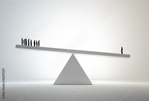 Illustration: comparative advantage concept illustration comparative advantage concept illustration