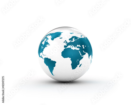 Illustration: World globe World globe