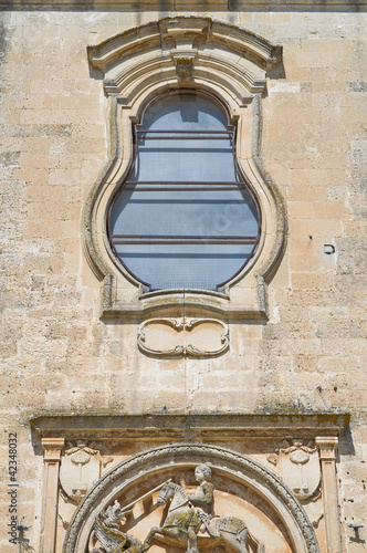 Photo: Mother Church of St. Giorgio. Melpignano. Puglia. Italy. Mother Church of St. Giorgio. Melpignano. Puglia. Italy.