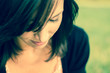 Foto: portrait with closed eyes portrait with closed eyes