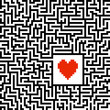 Labyrinth mit Herz