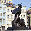 The mermaid - Syrena - is the symbol of the city of Warsaw (Pola