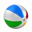 3d render of a beach ball