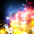 football abstract art background