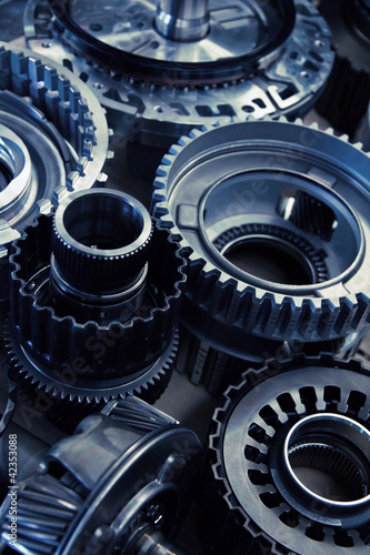 Photo: automobile gear assembly automobile gear assembly