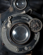 Photo: Detail on a vintage camera Detail on a vintage camera