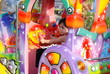 BAMBINA AL PARCO GIOCA RIDE SI DIVERTE