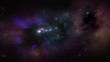 A virtual flight through stars and nebulas
