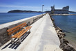 promenade de bord de mer