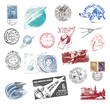 Briefmarken und Poststempel aus der ehemaligen Sowjetunion