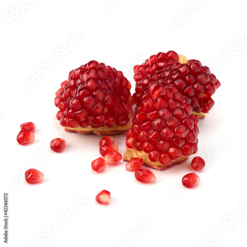 Photo: Ripe pomegranate piece Ripe pomegranate piece