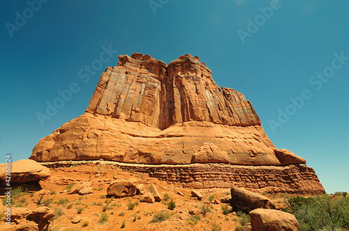 Photo: A beautiful view of Courthouse towers A beautiful view of Courthouse towers