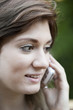 Young Woman on Phone