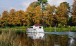 Autumn on the River Thames in England