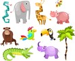 Vecteur : african animals african animals