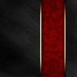 Black background with dark red texture stripe layout