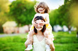 mother and daughter