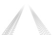 traccia pneumatico rilievo