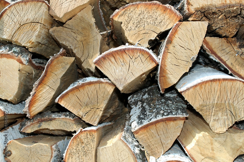 Photo: Birch firewood Birch firewood