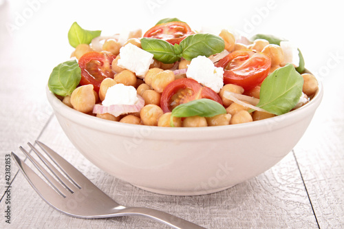 Photo: chickpea salad chickpea salad